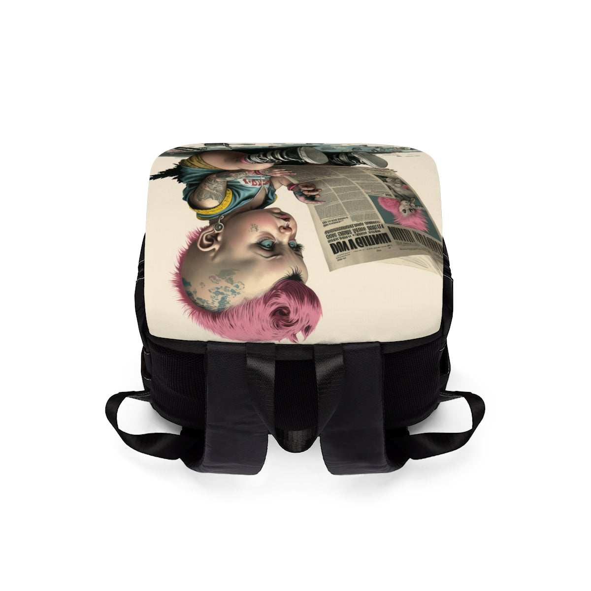 Punk Baby Shoulder Backpack