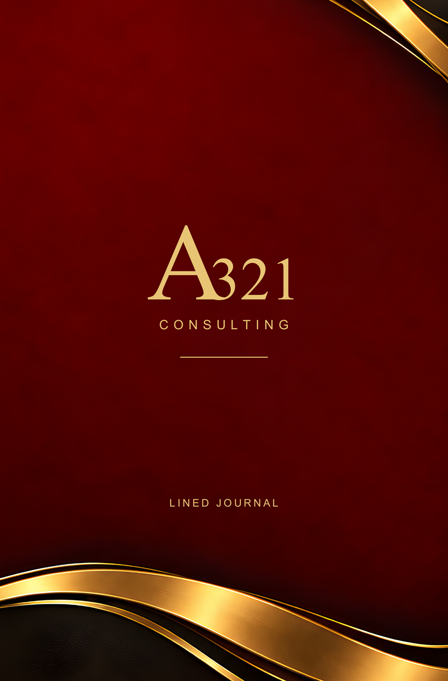 A321 - 6 x 9, 150 page Lined Journal - wine approved front cover