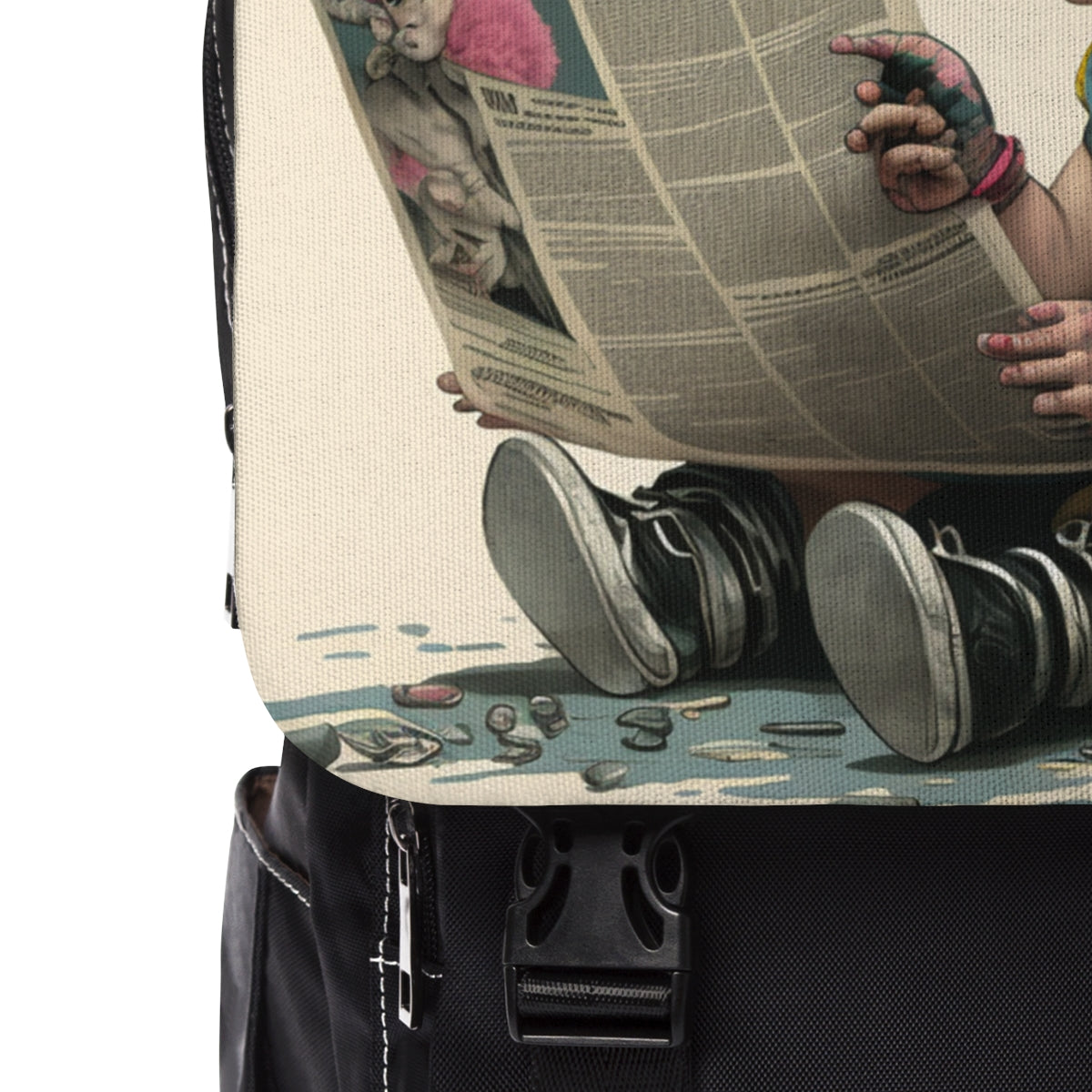 Punk Baby Shoulder Backpack