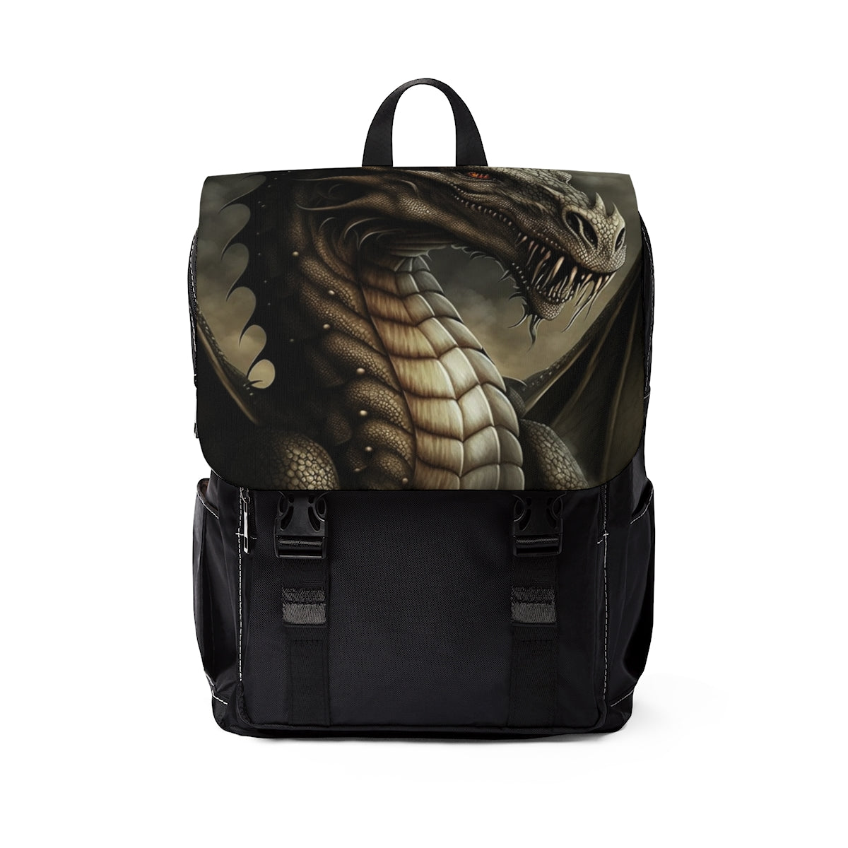 Golden Dragon Shoulder Backpack