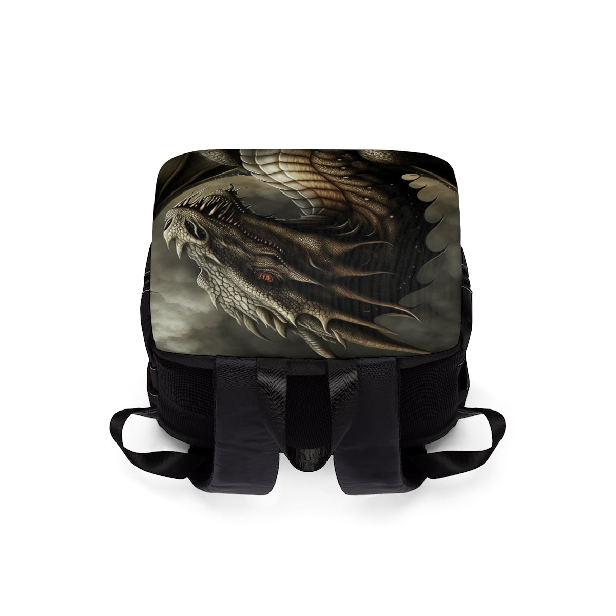 Golden Dragon Shoulder Backpack