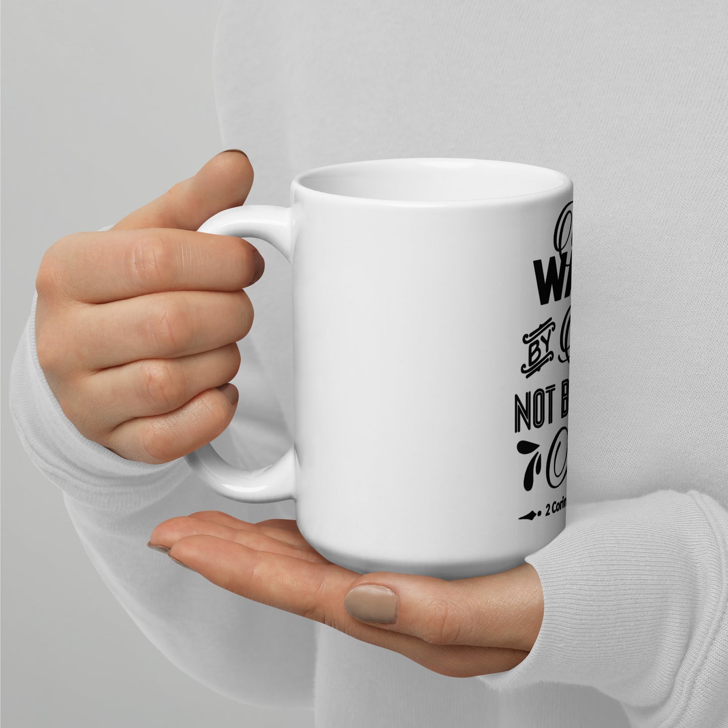 Walk by Faith - Glossy Mug